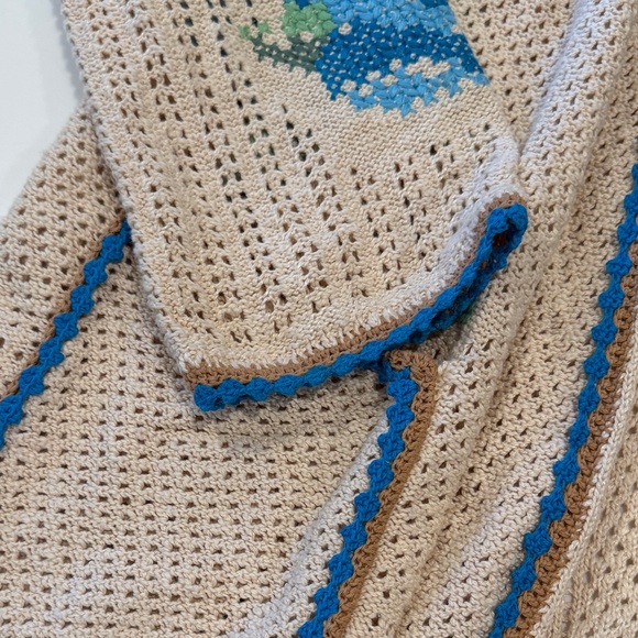 NWOT Spell And The Gypsy Collective Coastal Granny Sweater Cardigan S - Picture 6 of 8